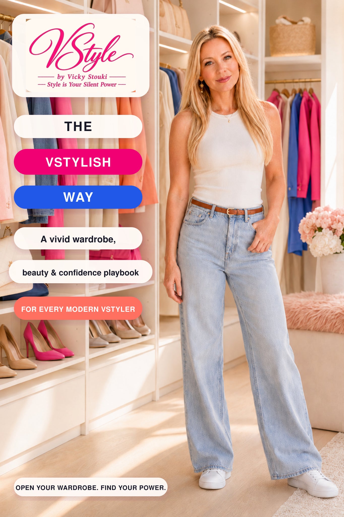 The VStylish Way — A Vivid Wardrobe, Beauty & Confidence Playbook | Digital Workbook