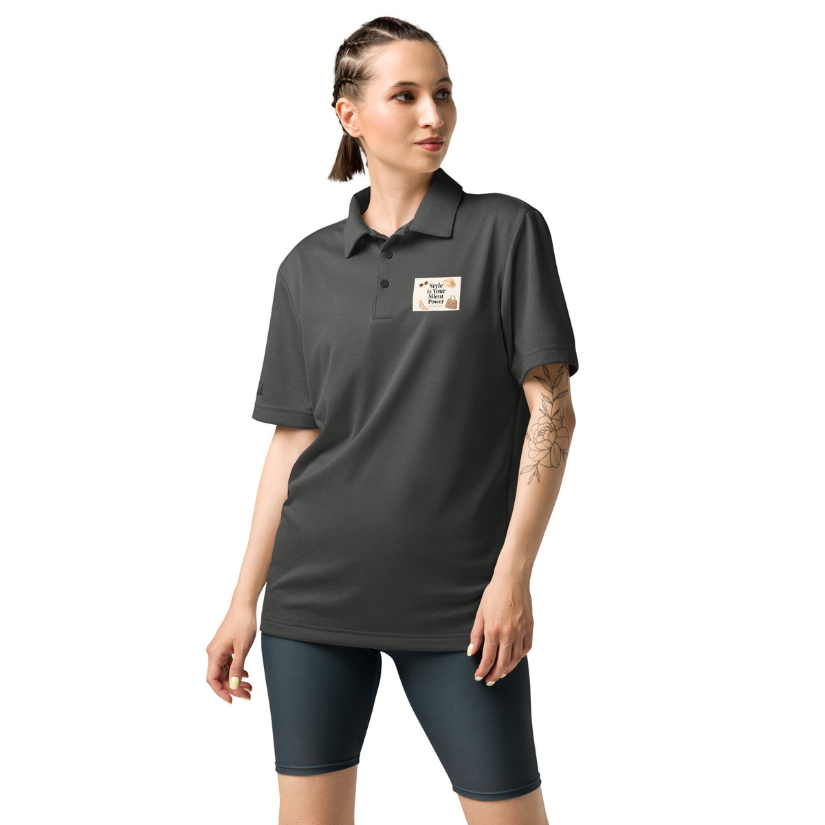 Adidas Silent Power Polo – Space-Dyed Edition