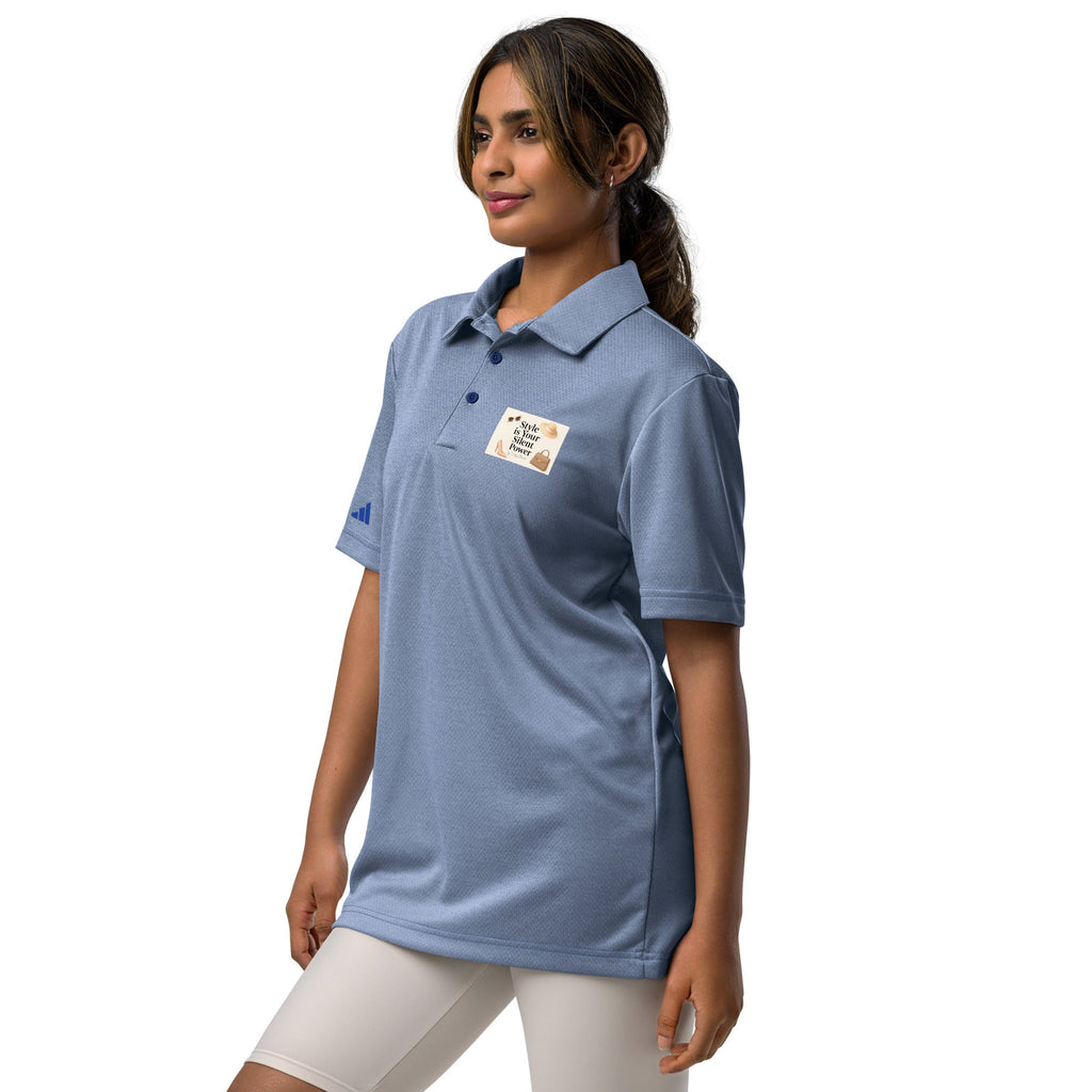 Adidas Silent Power Polo – Space-Dyed Edition