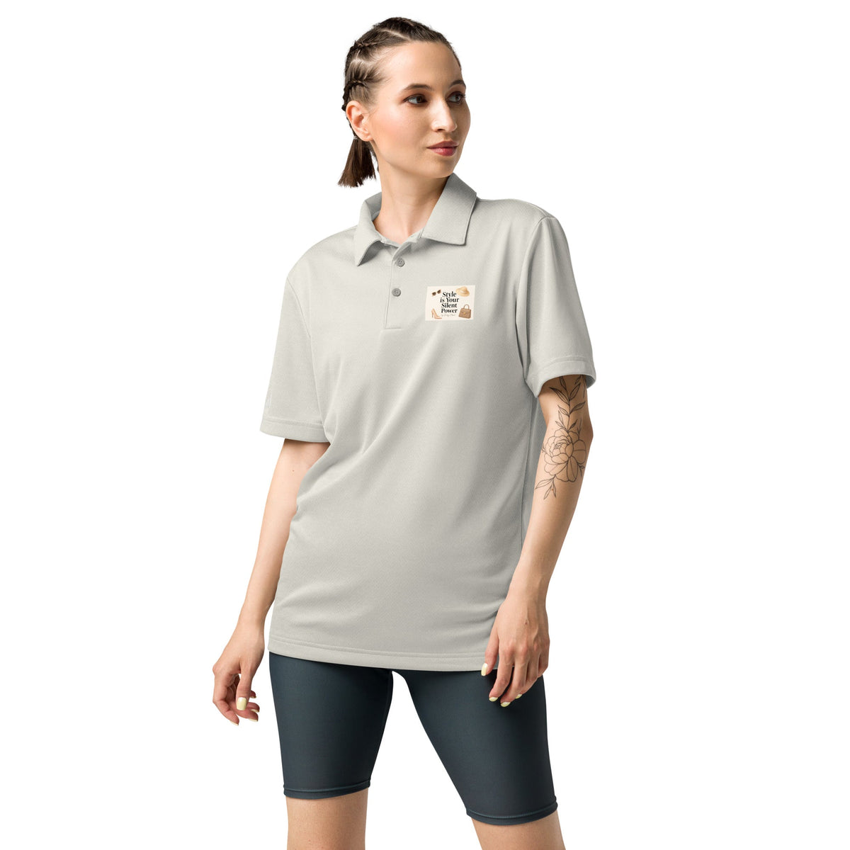 Adidas Silent Power Polo – Space-Dyed Edition