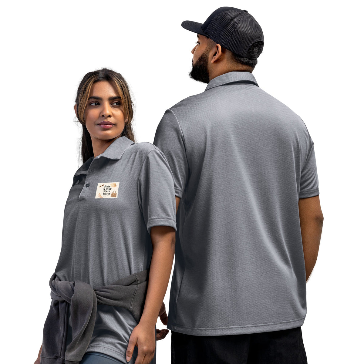 Adidas Silent Power Polo – Space-Dyed Edition