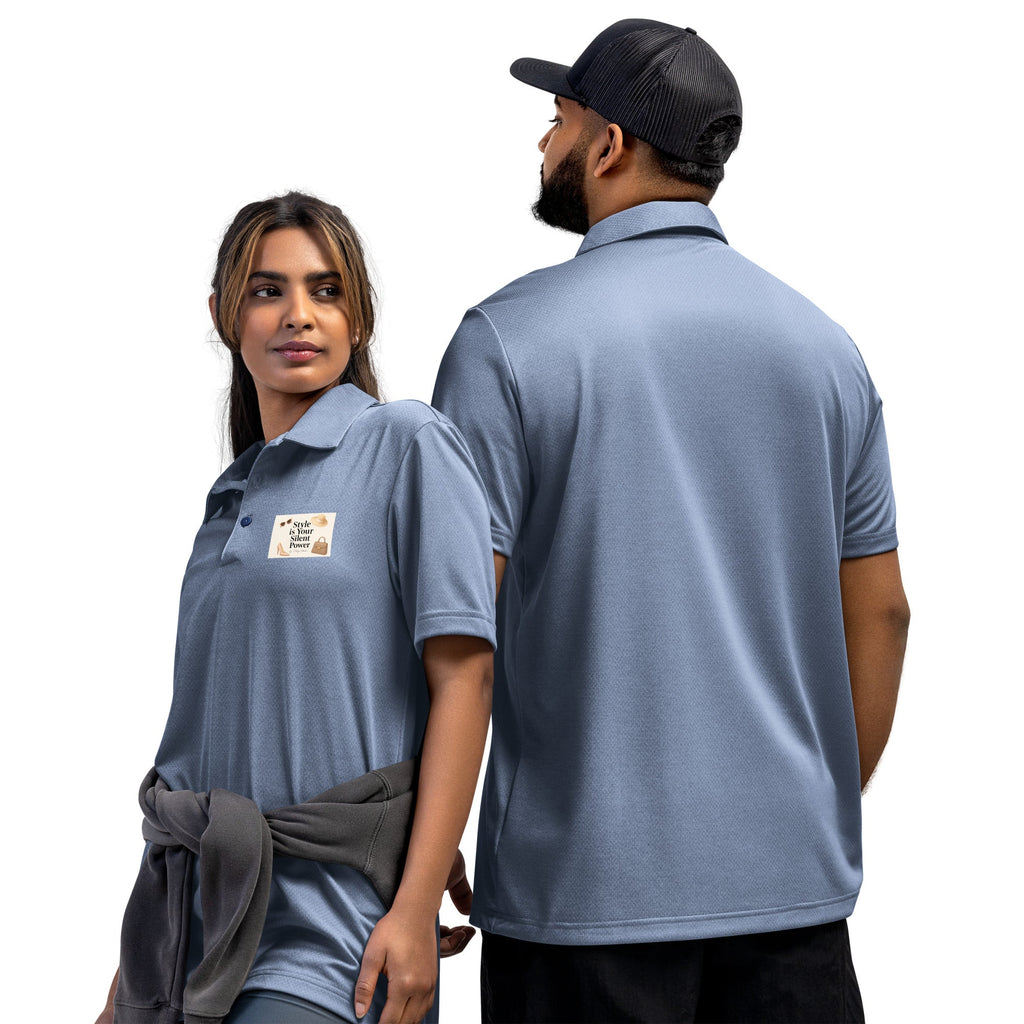 Adidas Silent Power Polo – Space-Dyed Edition