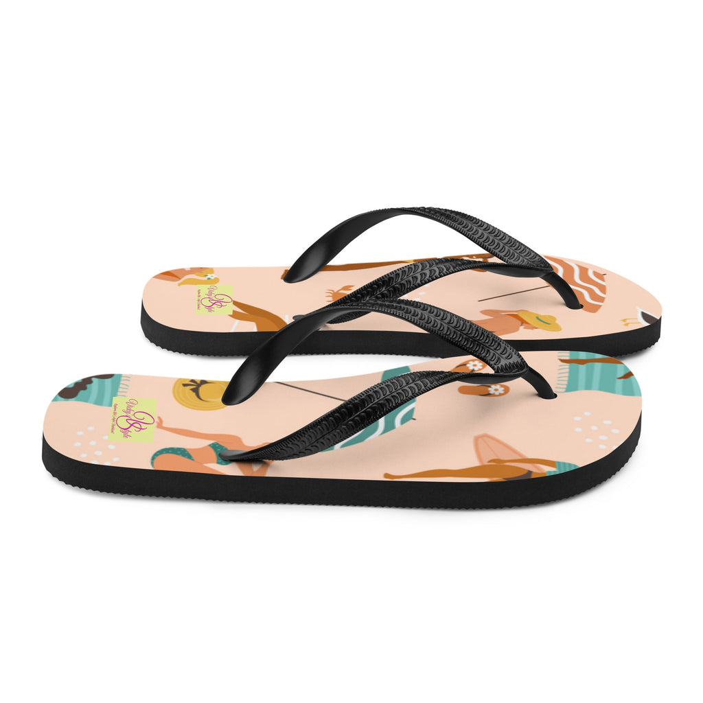 Beach Escape Flip-Flops – soft fabric lining