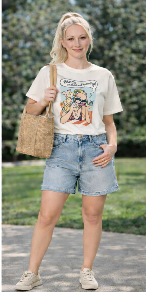 Beach Life Tee – Unisex Organic | Vicky's Style Boutique
