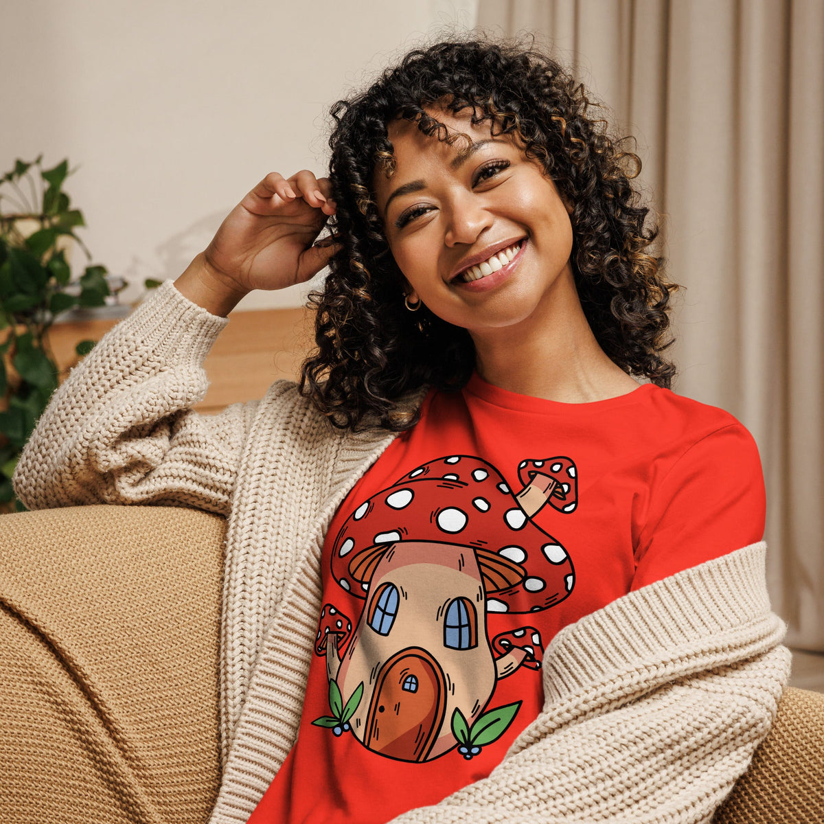 Mushroom House T-Shirt — photo 8