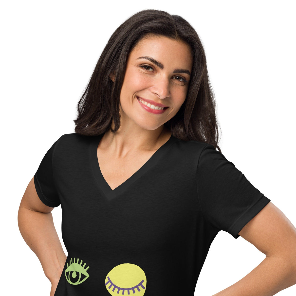Look V-Neck Tee – product image 3