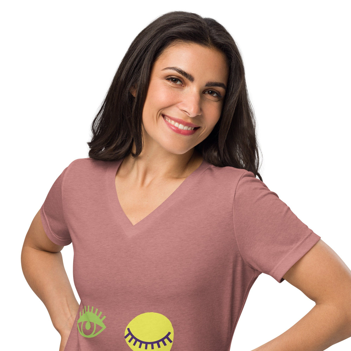 Look V-Neck Tee – product image 7