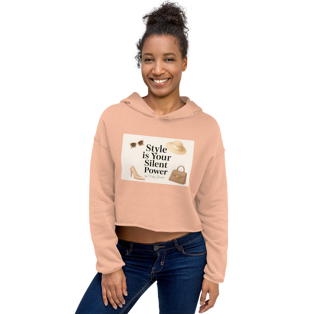 Silent Power Crop Hoodie — photo 6