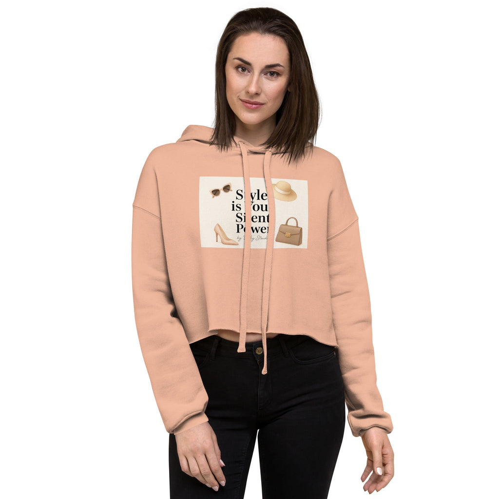 Silent Power Crop Hoodie — photo 10
