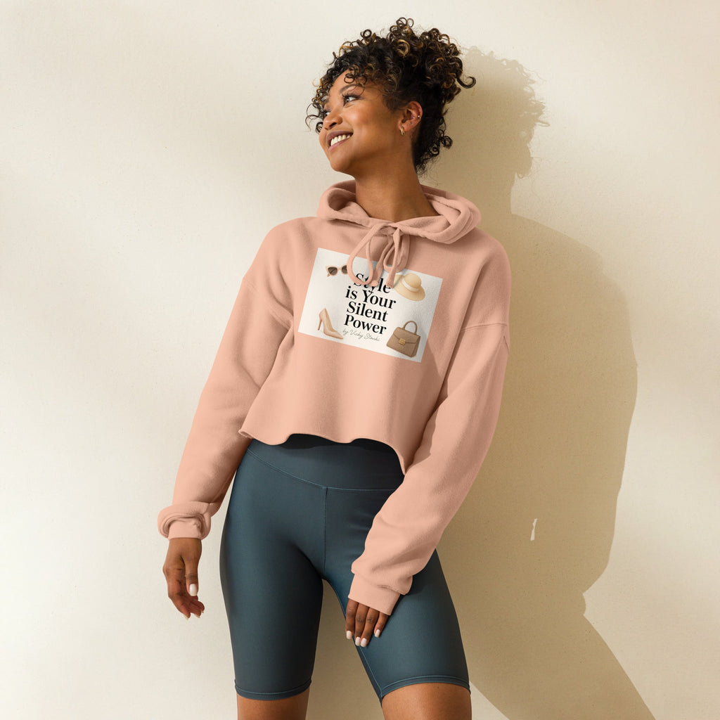 Silent Power Crop Hoodie — photo 13