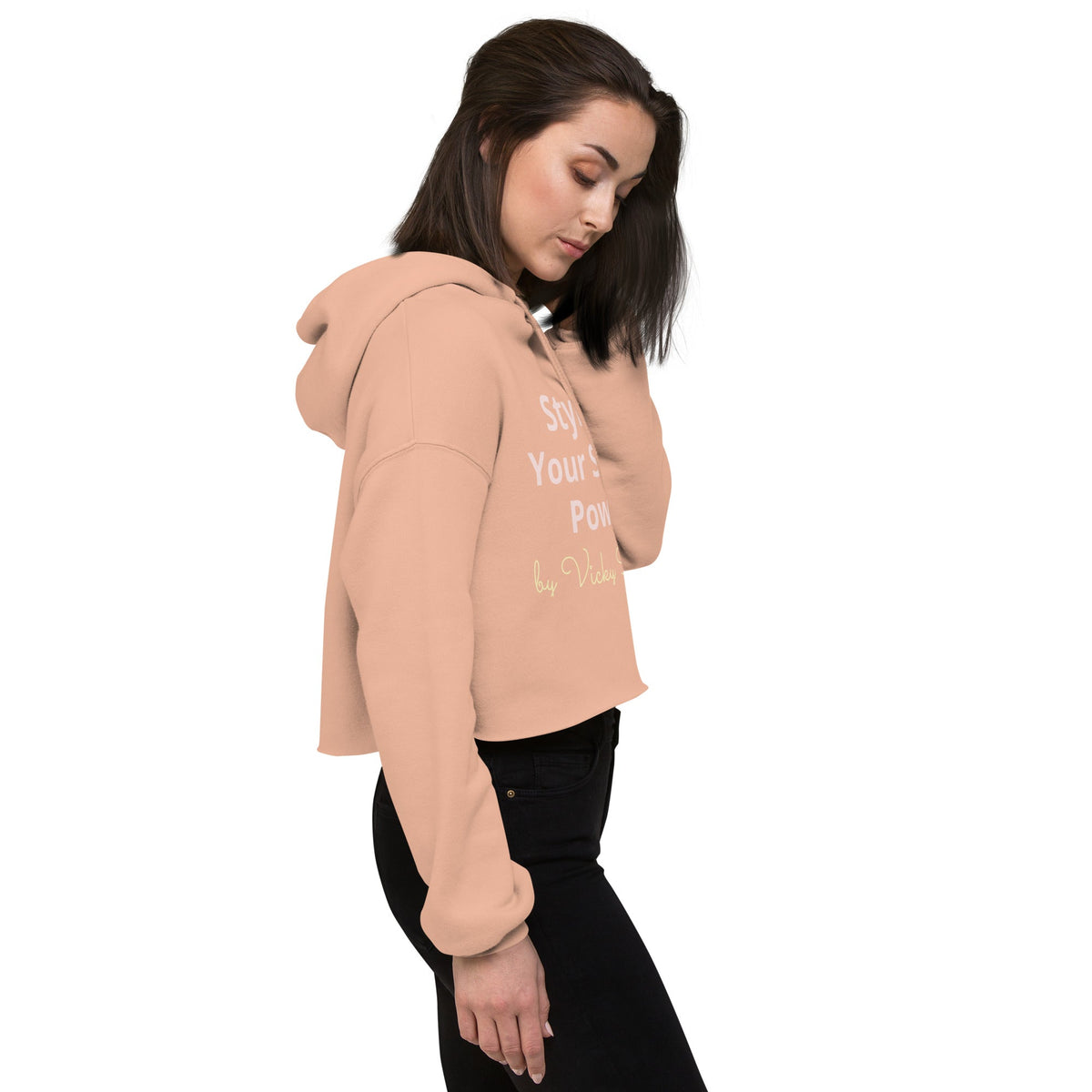 Silent Power Crop Hoodie — photo 16