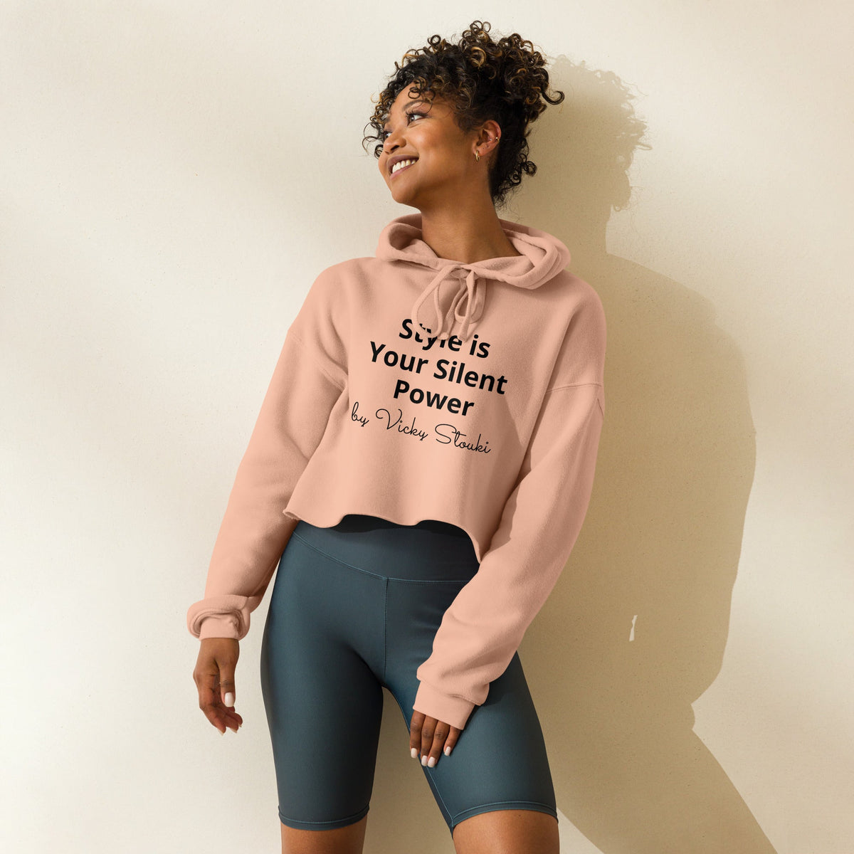 Silent Power Crop Hoodie — photo 20
