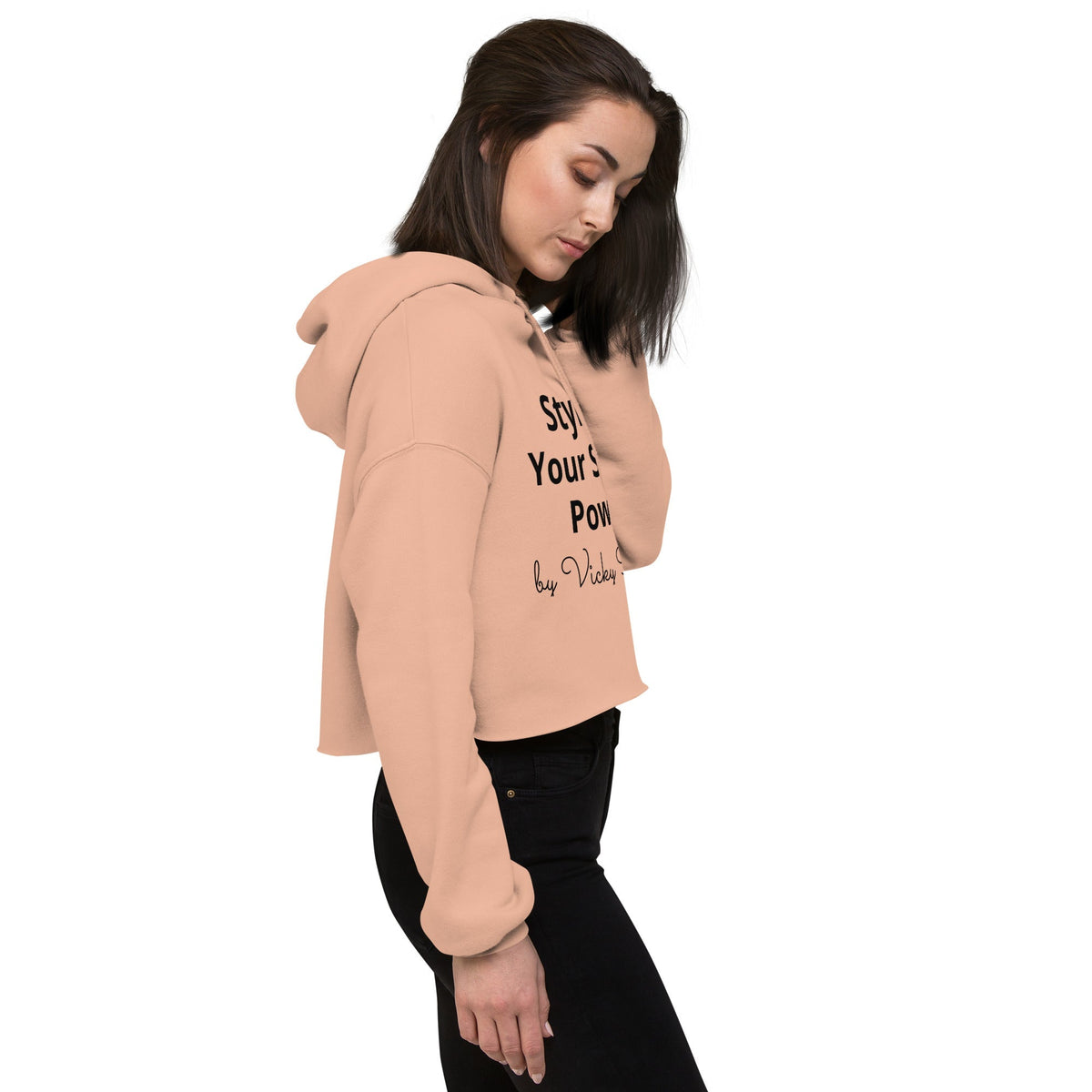 Silent Power Crop Hoodie — photo 21