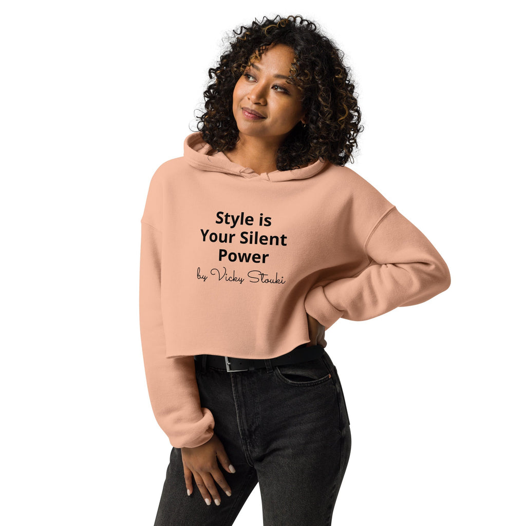 Silent Power Crop Hoodie — photo 23