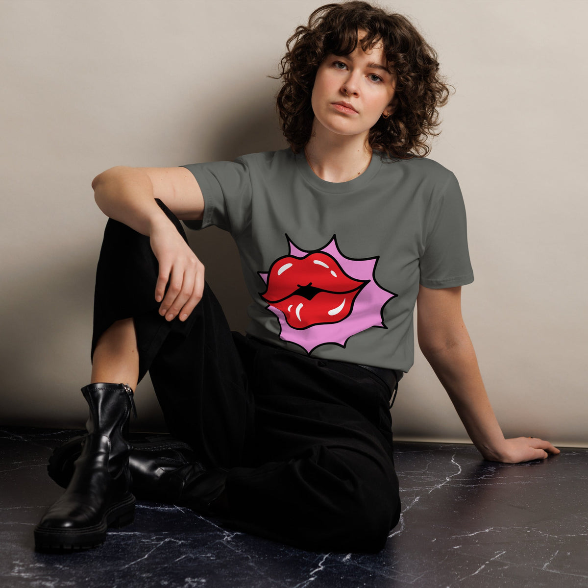 Lips Unisex Premium T-Shirt – product image 9