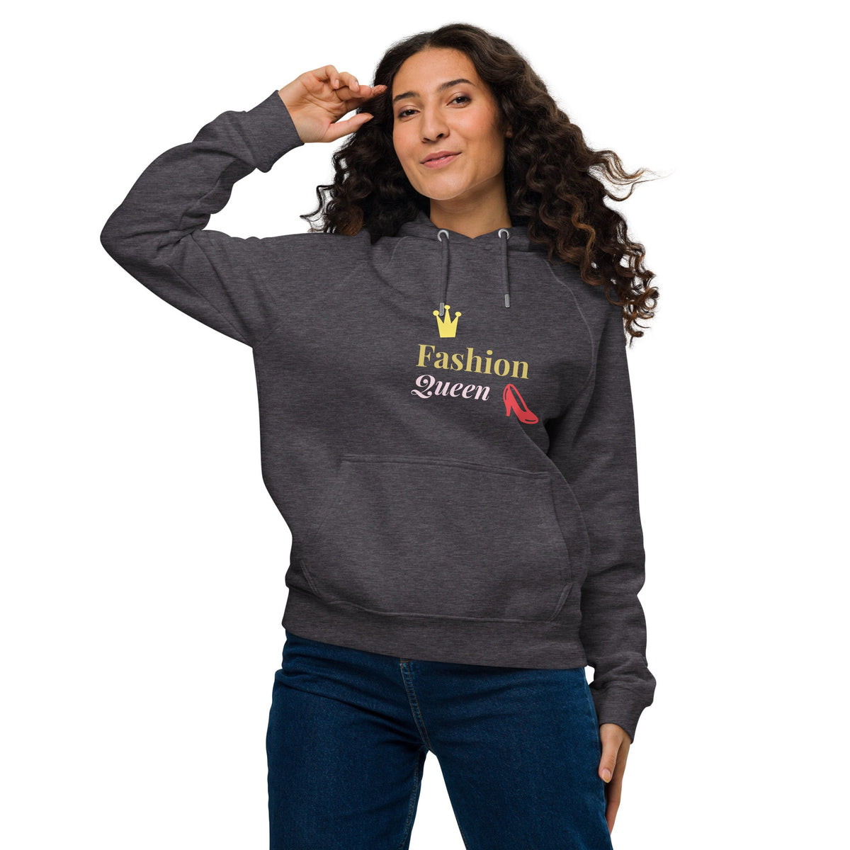 Fashion Queen Eco Raglan Hoodie