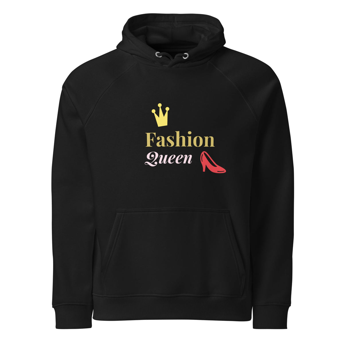Fashion Queen Eco Raglan Hoodie