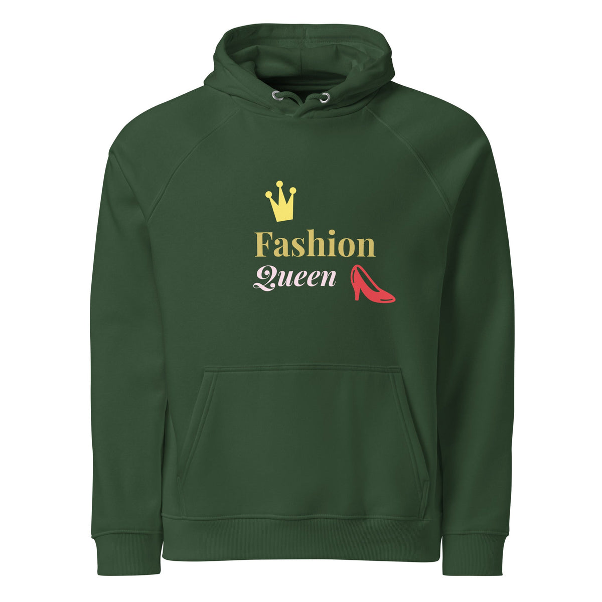 Fashion Queen Eco Raglan Hoodie