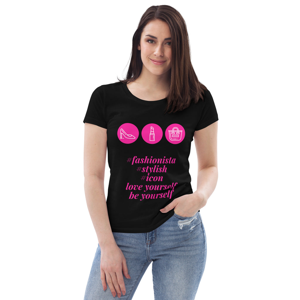 Fashionista fitted eco tee — photo 5