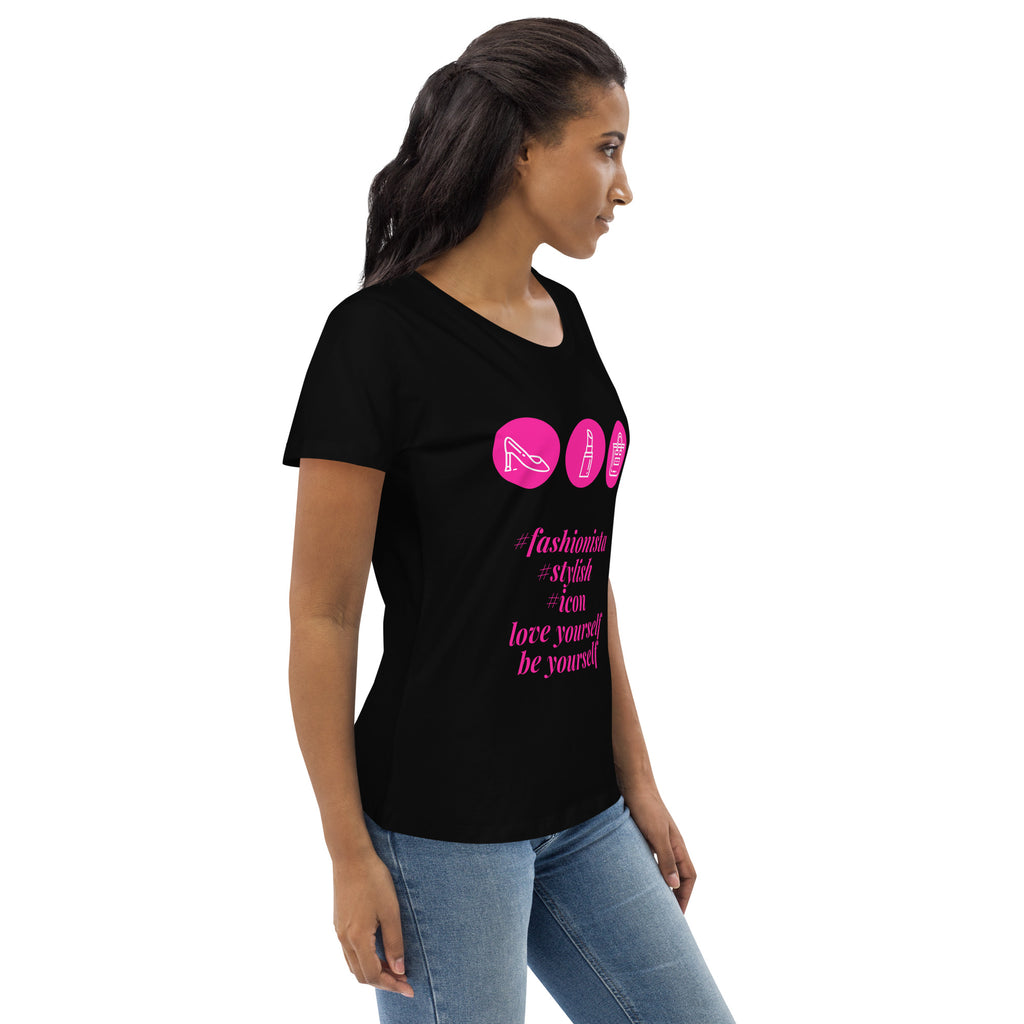 Fashionista fitted eco tee — photo 7