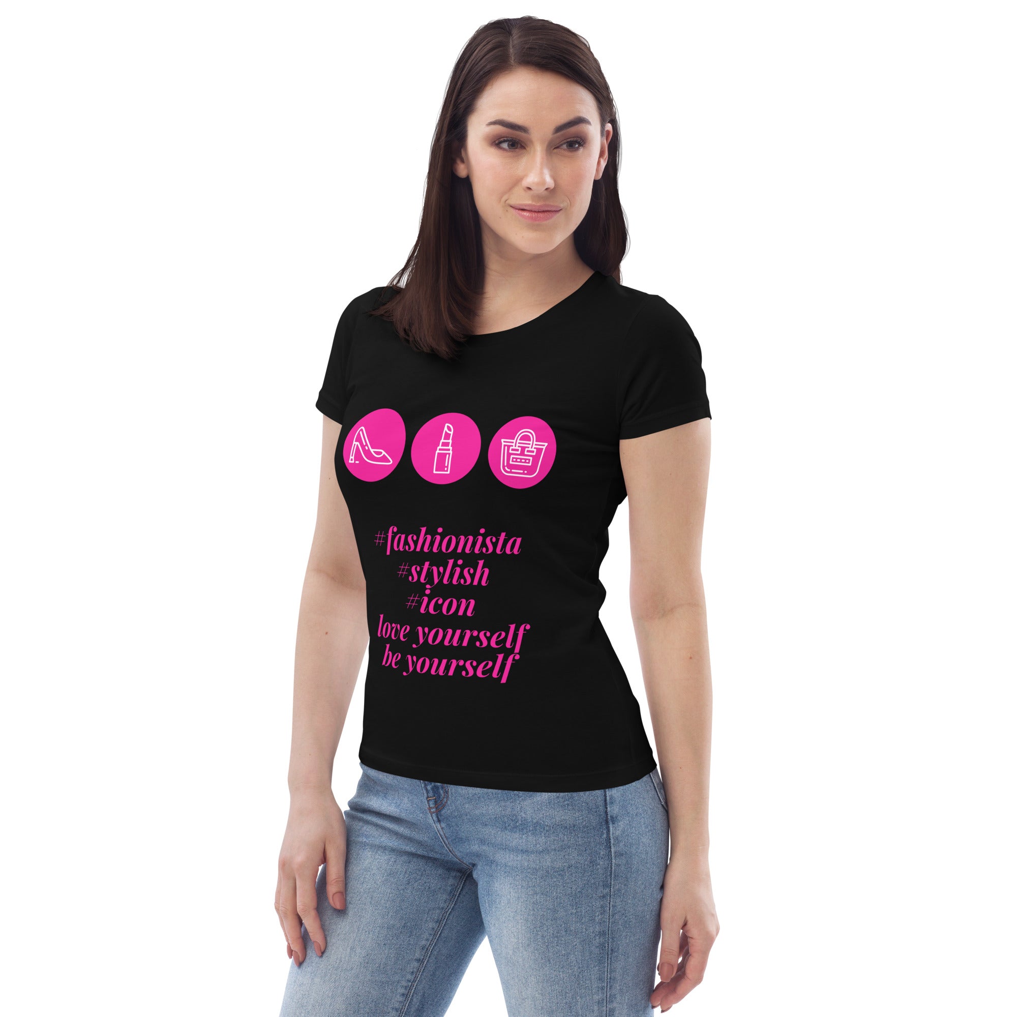 Fashionista fitted eco tee — photo 8