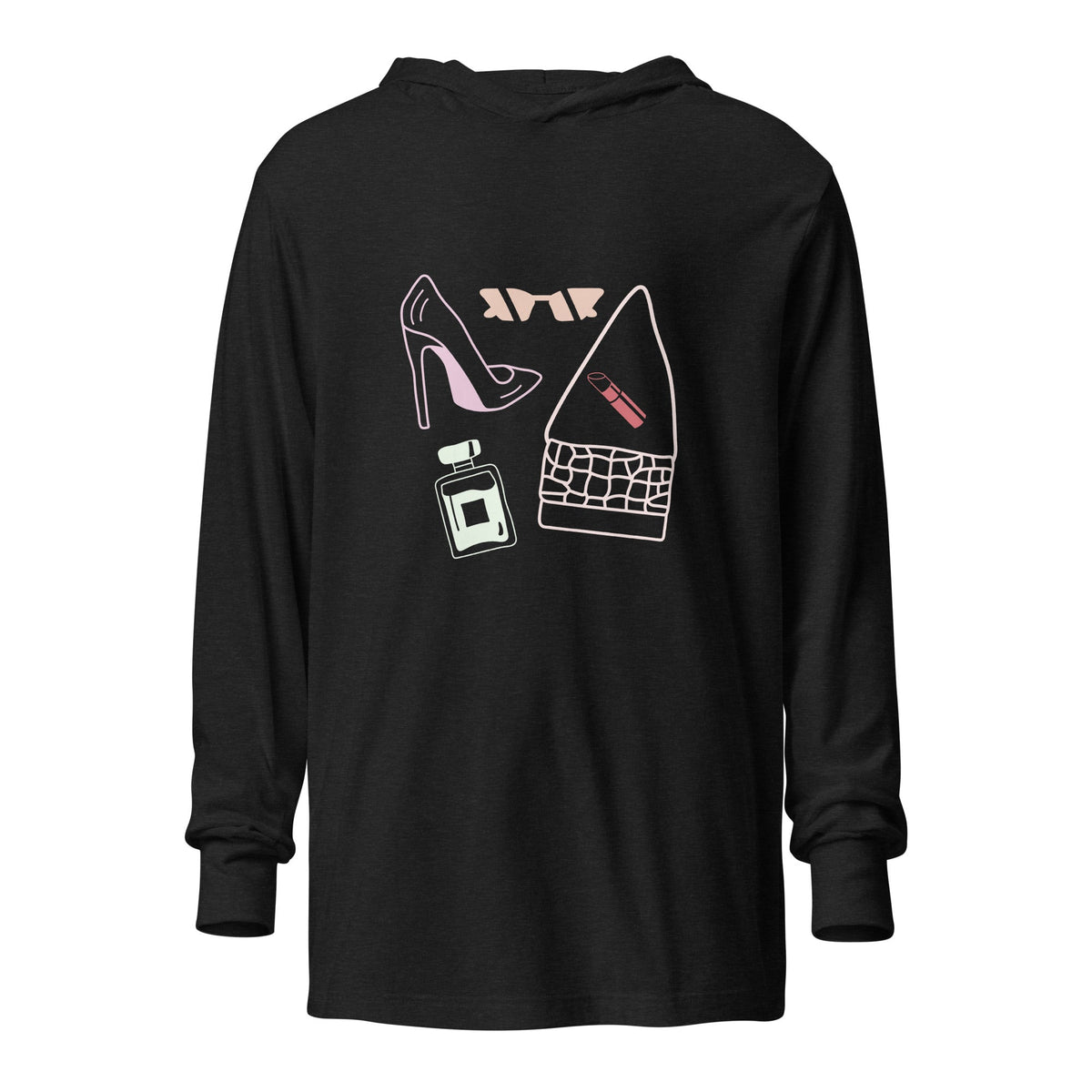 Fashionista Long-Sleeve Hooded Tee