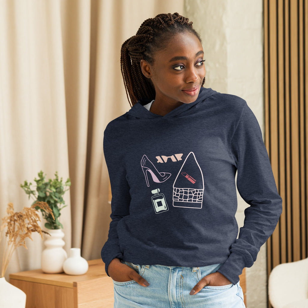Fashionista Long-Sleeve Hooded Tee