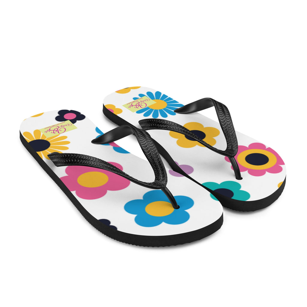 Floral Flip-Flops