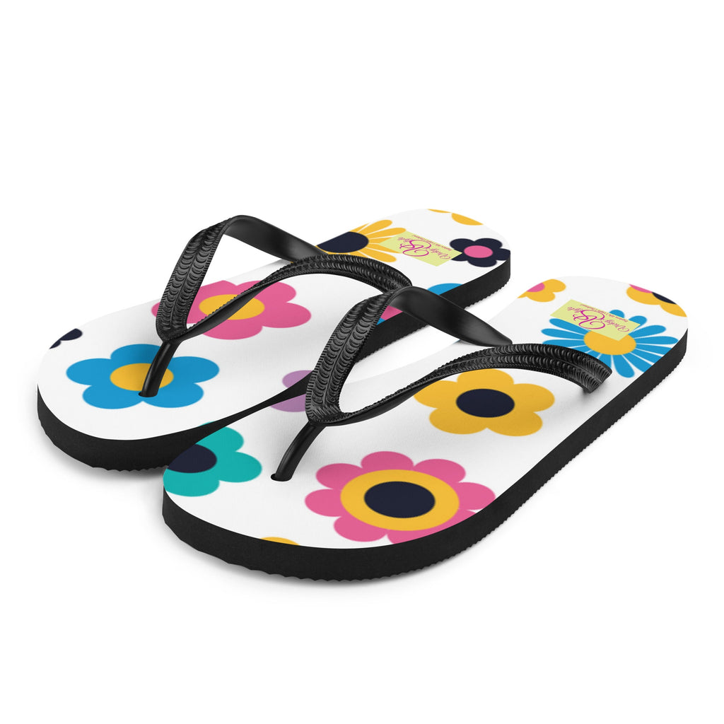 Floral Flip-Flops