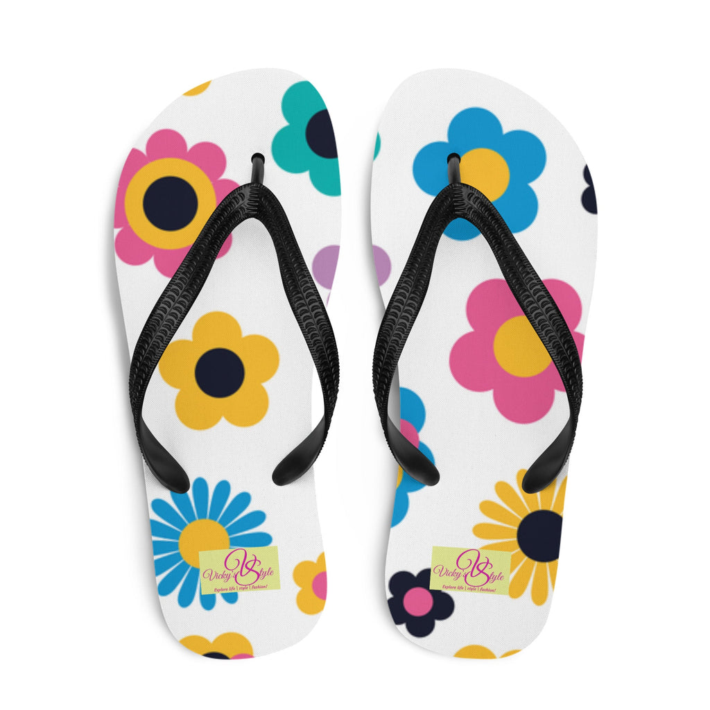 Floral Flip-Flops