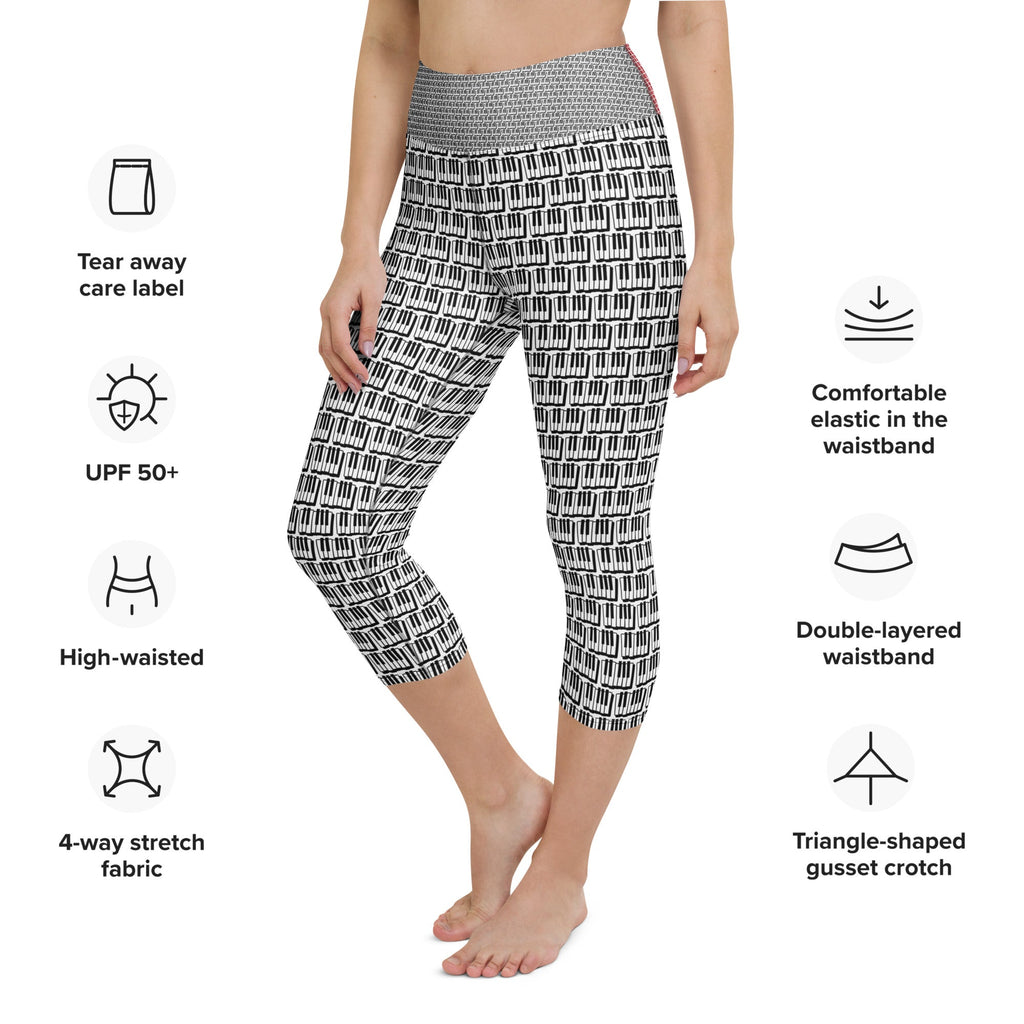 Melody Yoga Capri Leggings – product image 9