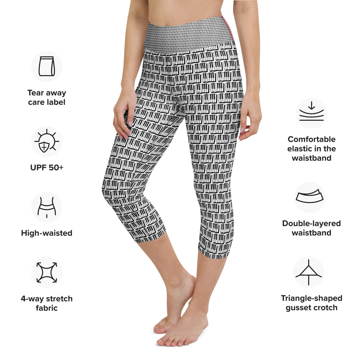 Melody Yoga Capri Leggings – product image 9