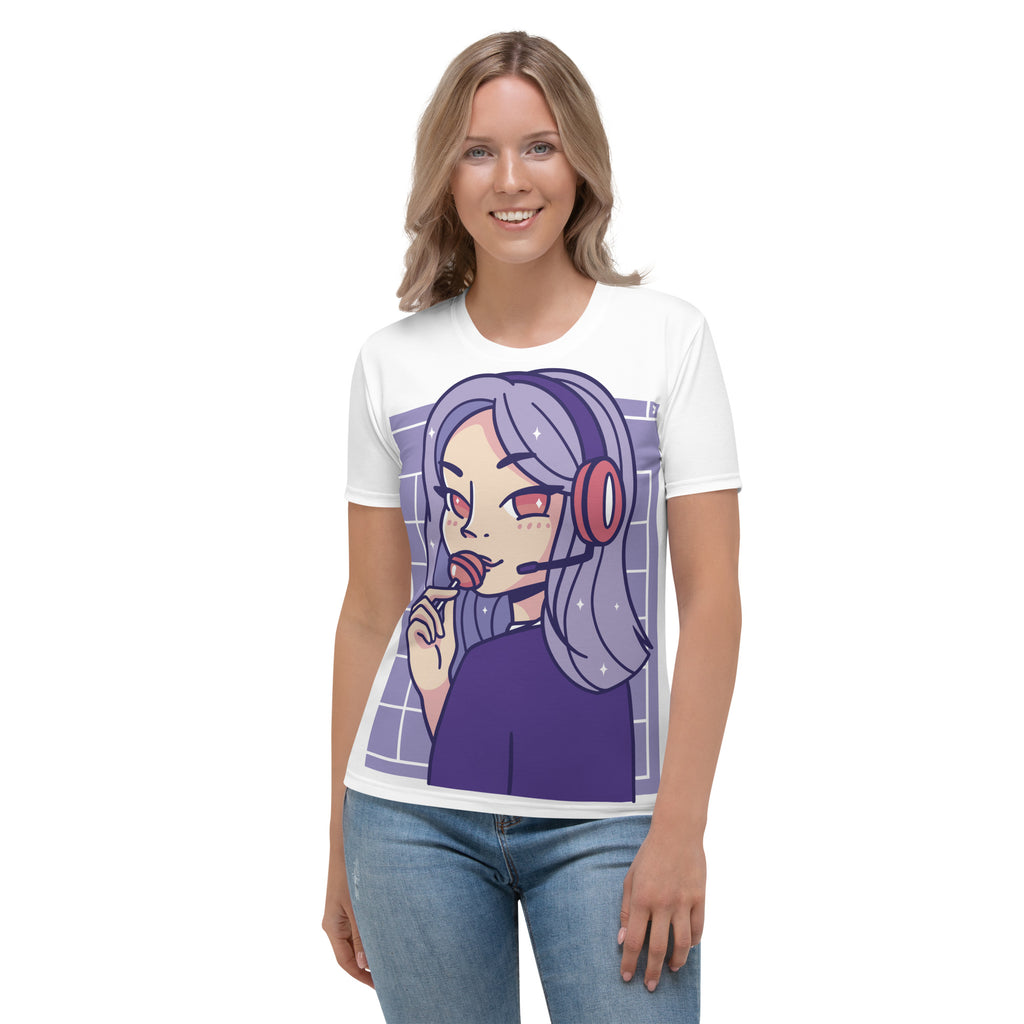 Miss Statement Tee – smooth stretch graphic T-shirt main product image