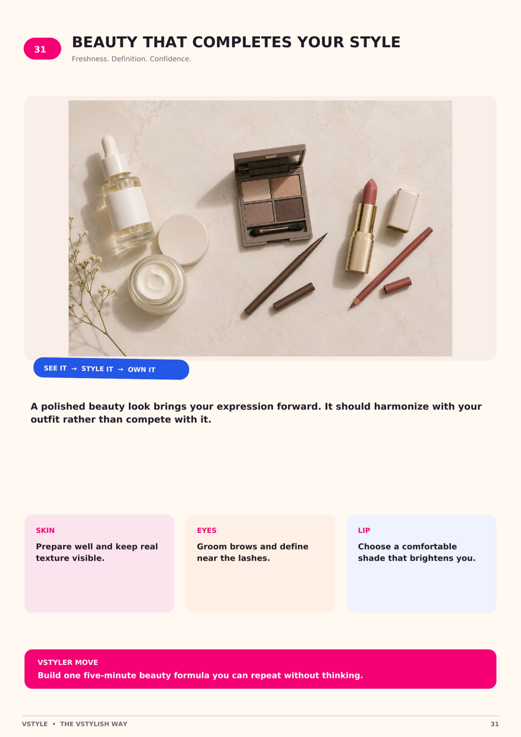 The VStylish Way preview — Beauty That Completes Your Style
